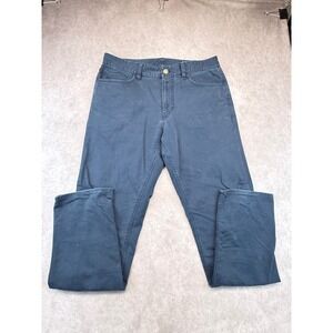 Vineyard Vines Slim Fit Chinos Pants Mens 32x32 Blue Cotton Blend